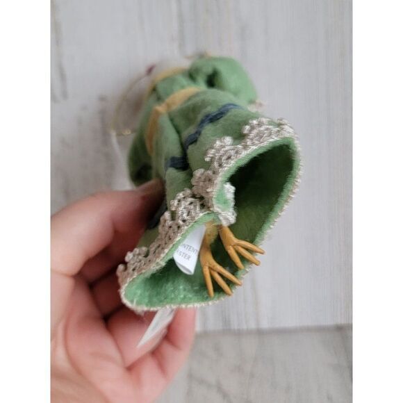 Kurt Adler Midwest Cannon vintage Easter chicken parcel felt ornament Xmas - Picture 5 of 5